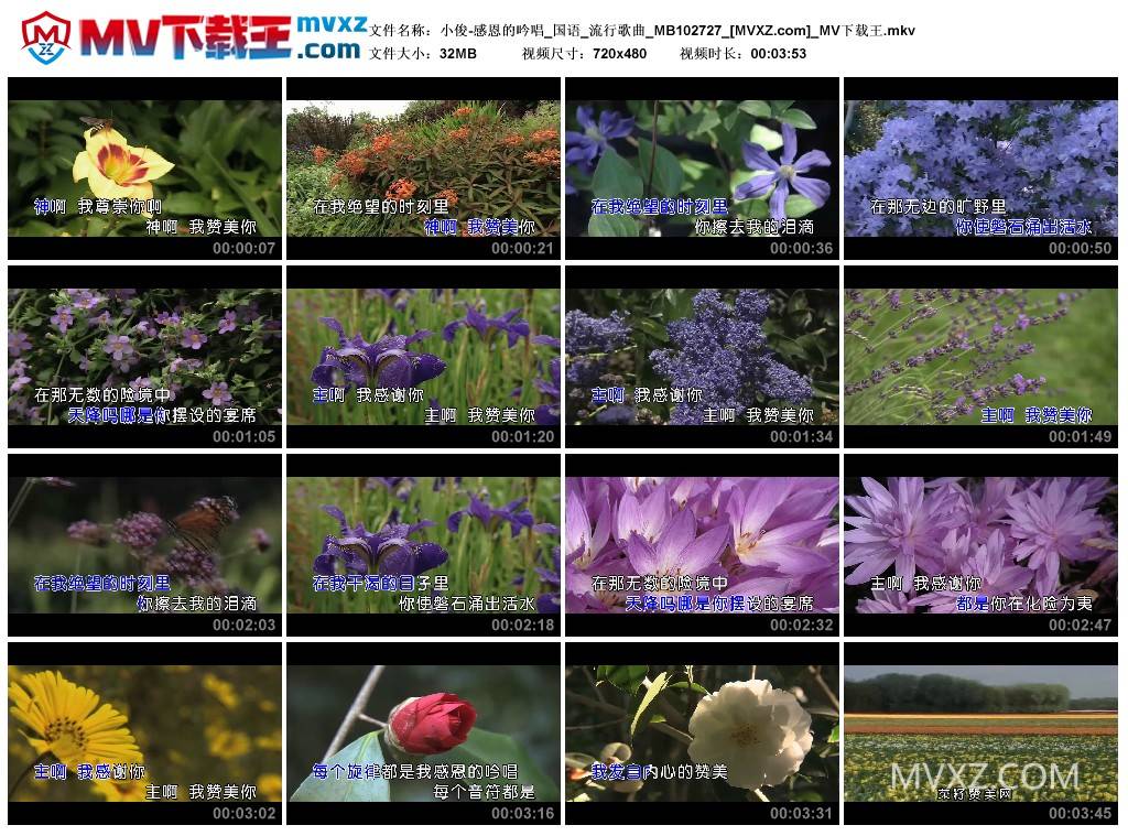 小俊-感恩的吟唱_国语_流行歌曲_MB102727
